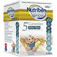 Nutribén Papillas Innova 5 Cereales Extrafibra - 600 g